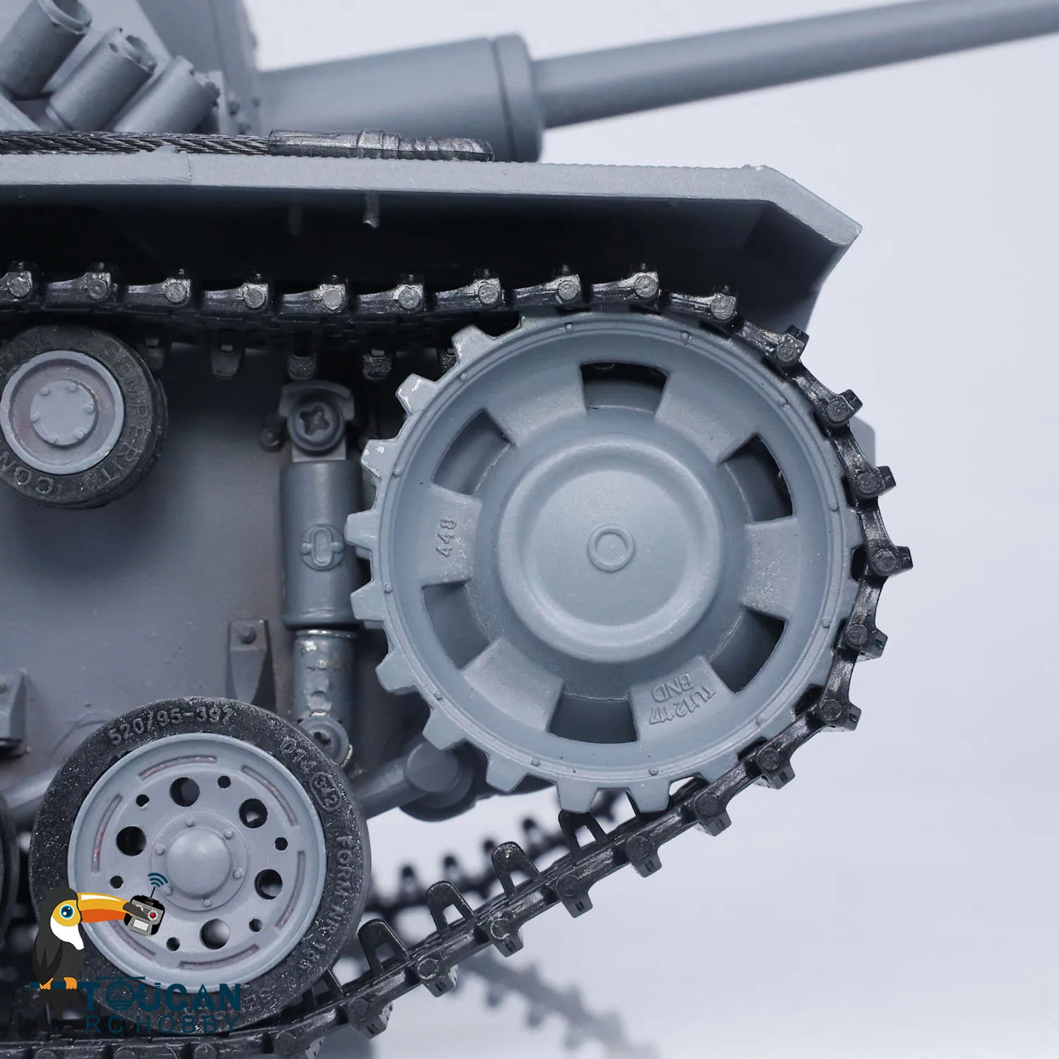 Stock américain 1/16 Mato RTR métal Stug III RC réservoir infrarouge baril recul couleur grise 1226 prêt à l'emploi radiocommande Panzer modèle jouet