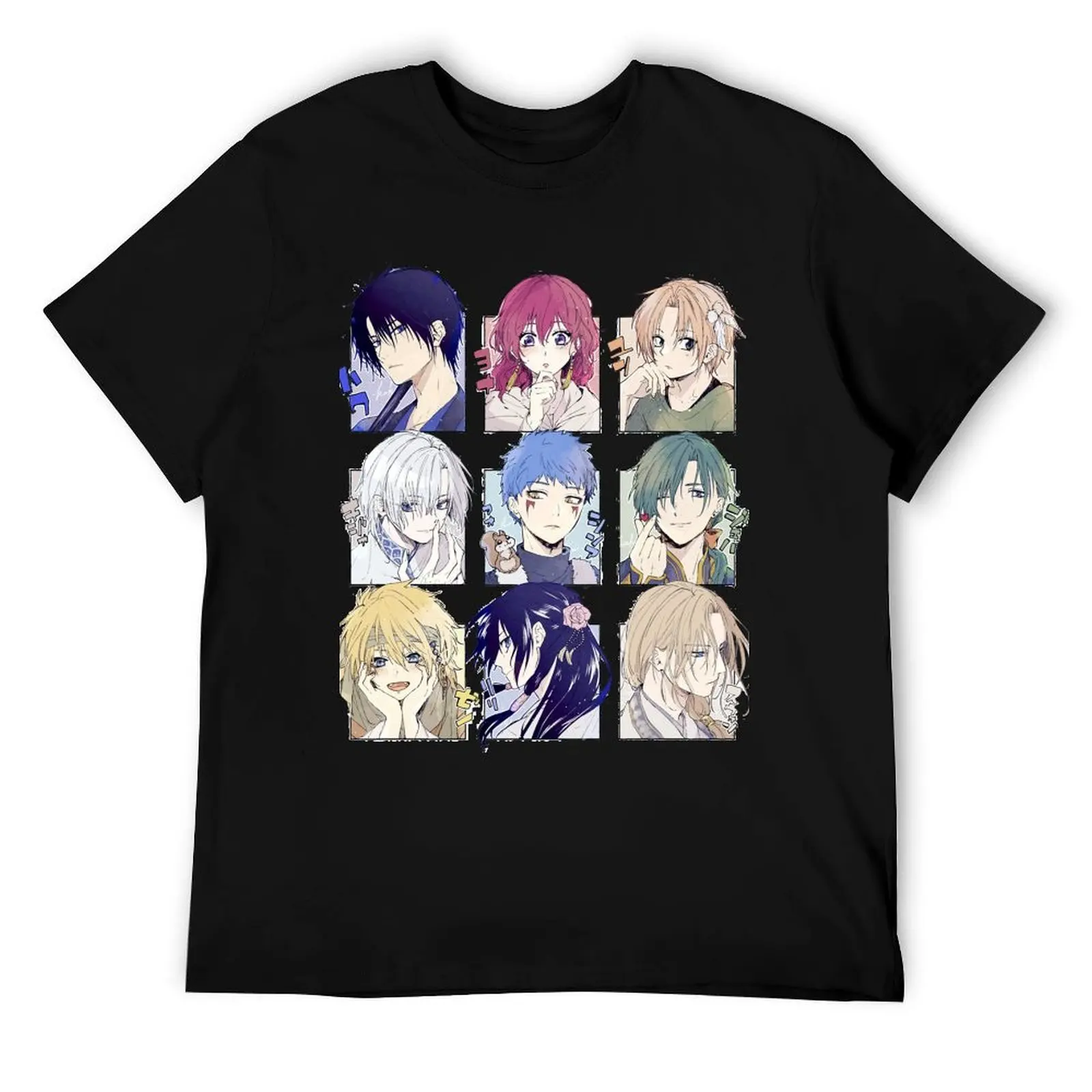 

akatsuki no yona cute T-Shirt essential t shirt funny t shirts cotton T-Shirt