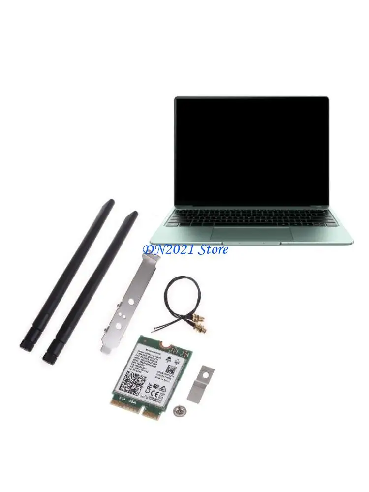F3KE 433Mbps for Intel 9462NGW Dual Band 2.4G/5Ghz Wireless Desktop Bluetooth-com5.0 802.11AC NGFF E CNVI Wifi Card