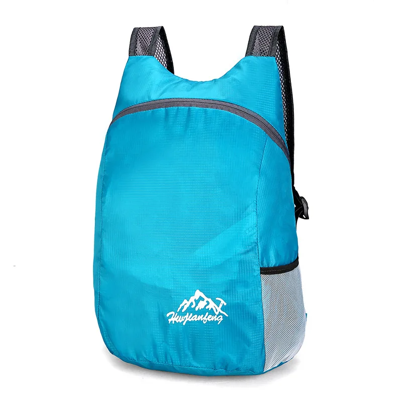 Travel Outdoor Backpack Ultralight Foldable Waterproof Polyester Portable Hiking Sports Daypack Lightweight Men Women 20L