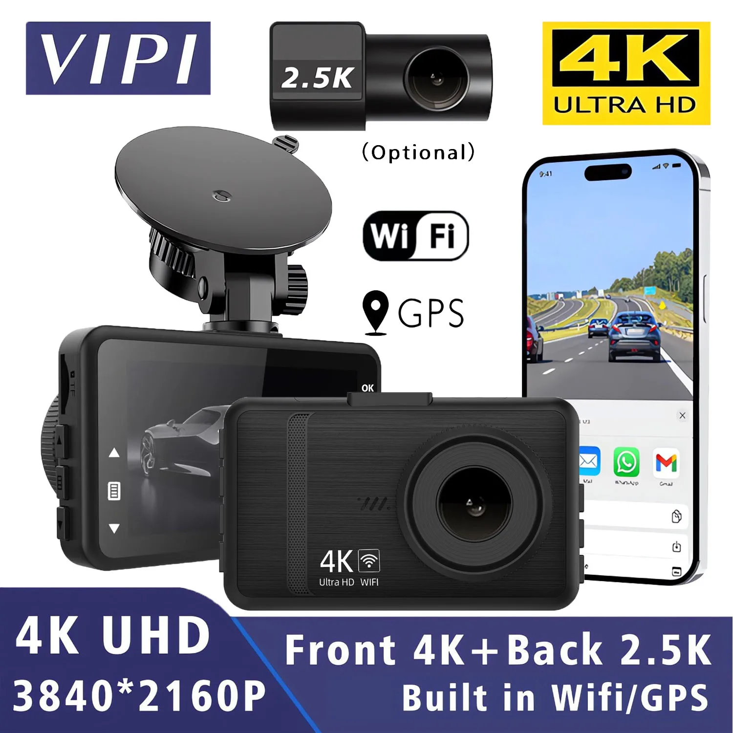 4K 3840*2160P Dash … - image