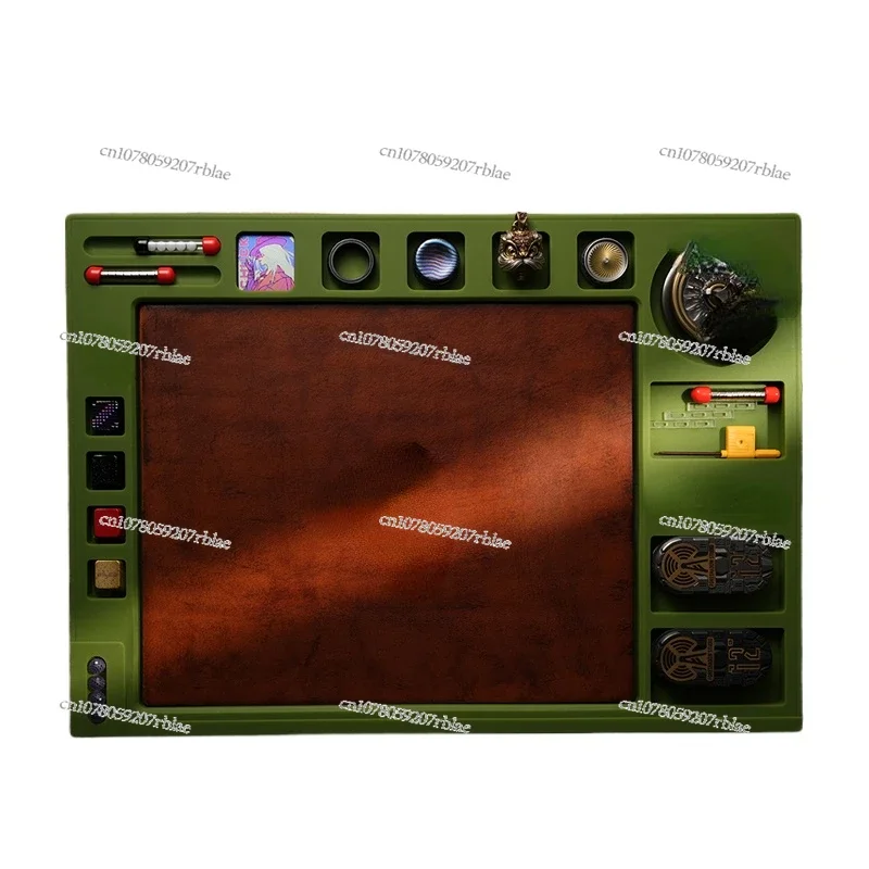 

Workbench Workbench Fingertip Gyro Leather Mat Proxyedc Accessories Peripheral Storage Toys