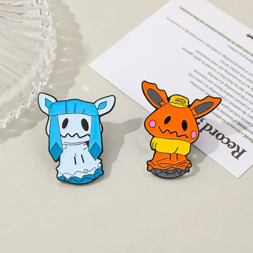 Anime Pokemon Characters Lapel Pins for Backpack Metal Badges Enamel Pin for Clothes Fashion Accessories