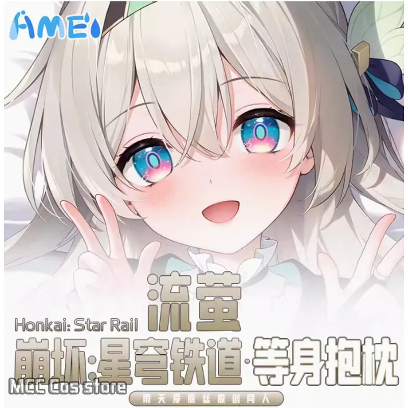 

Anime Honkai: Star Rail Firefly Sexy Dakimakura 2WAY Hing Body Case Cosplay Otaku Pillow Cushion Cover Bedding YT