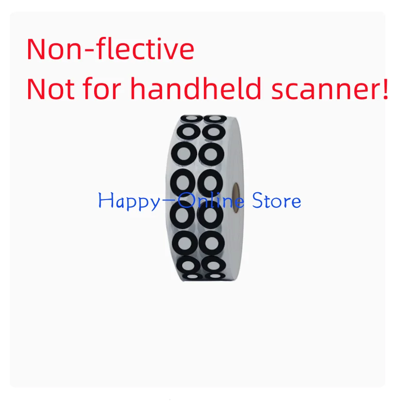 10000 Points Gom 3D Scanning Photo Scanner,Copying Machine Marking Point Marker Matte (non-reflective Not for Handheld Scanner)