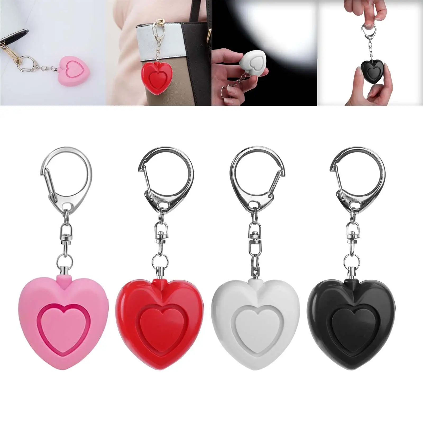 Safe Personal Alarm Emergency Alarm Keychain for Children Girls Traveling Night