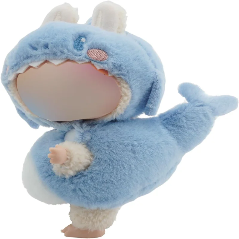 

Clothes for Labubu, Accessories for Labubus, Clothes Set for Labubu Doll, Stylish Adorable Dinosaur Shape 2 PCS Set Hat Clothes