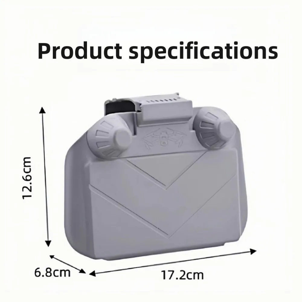 Plastic RC Sunshade Anti-Scratch Grey Screen Protector Shell Multi-Angle Adjustment Easy Install for DJI RC1/RC2/N1/N2/N3