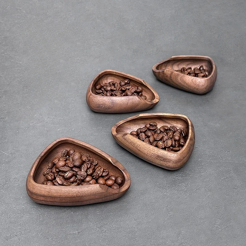 Coffee Beans Container Dose Trays Ceramic Weighing Bean Dish Dosing Cup Tools Espresso Kitchen Accessories Measuring Cafe Home