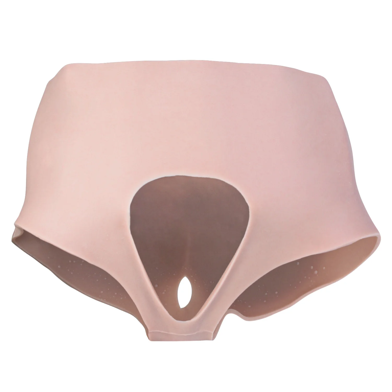 FAAK Silicone Open-seats Underwear Realistic Push Up Hip Enhance Buttock Enhancement Pants Enhance Lift Butt Shaper Control