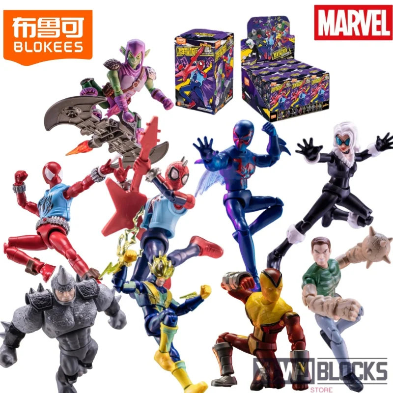 BLOKEES Marvel Comics Assemble Building Blocks Man Spider-Man
