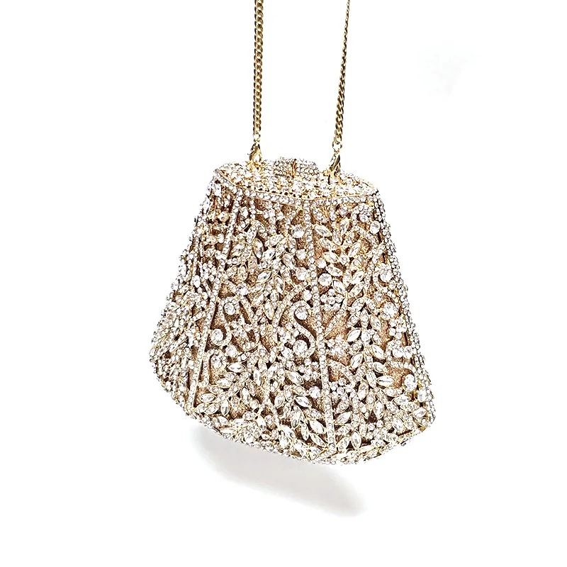

Fashion Women Glamorous Diamond Evening Clutch - Ideal Gala & Dinner Events bag