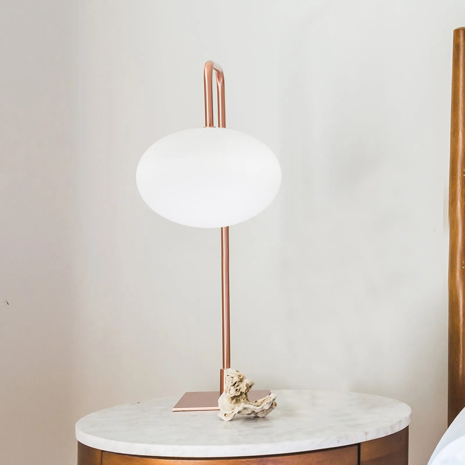 

Сменный стеклянный плафон овальной плоской формы с цоколем G9 для настенных светильников, настольных ламп, современных светильников, декоративное обновление освещения