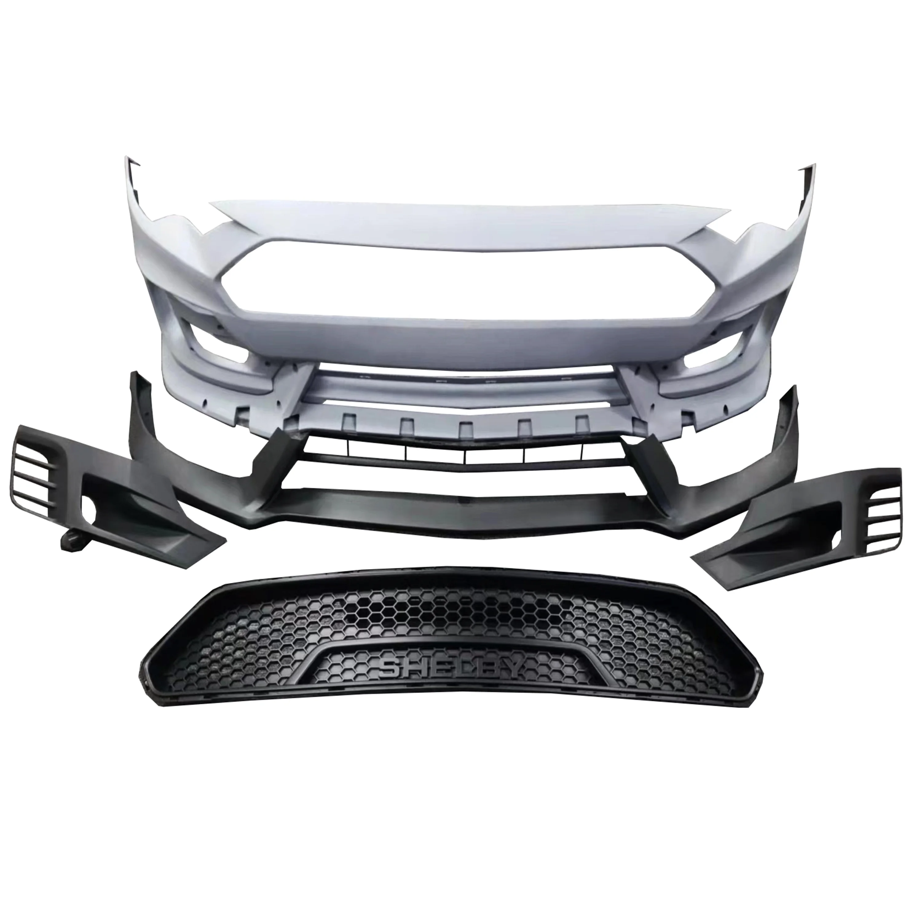 

Z-ART 2018-2021 Front Bumper for Mustang GTS Aerodynamic Facelift Bumper for Ford Mustang GT Tuning Body Kit Car Bumper Parts