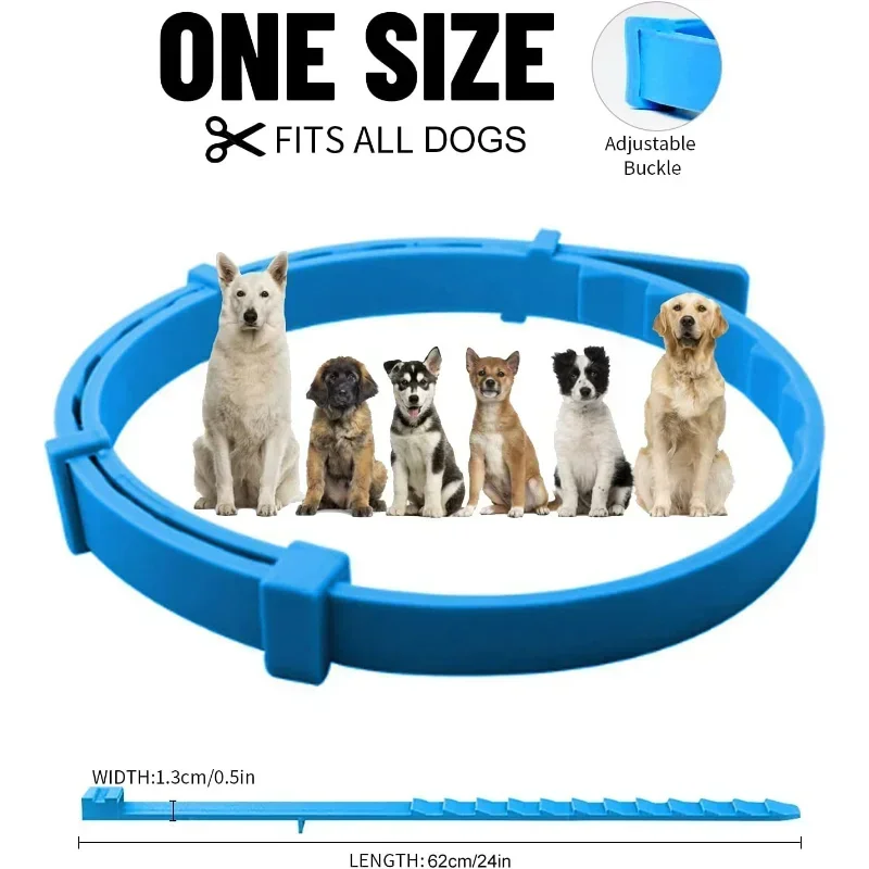 

Soft padded mosquito proof dog collar, silicone rubber pet cat collar necklace, adjustable summer cat and dog mosquito repellent