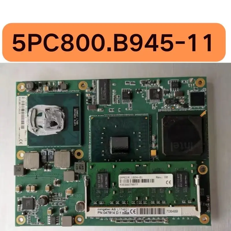 

The second-hand 5PC800.B945-11 CPU board tested OK and its functions are intact