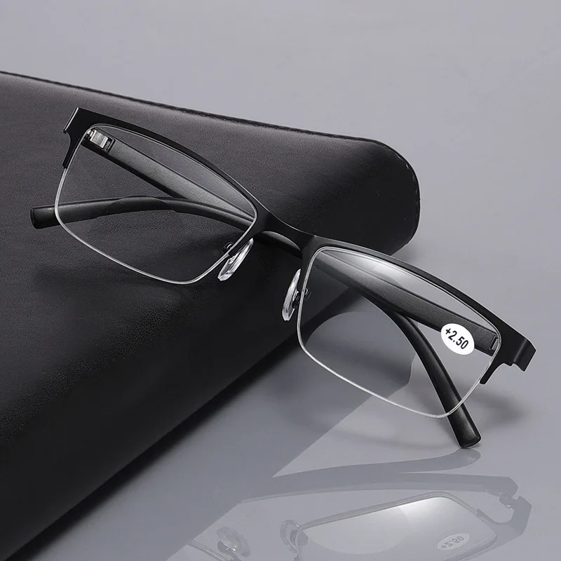 

New Retro Reading Glasses for Women Men Rectangle Small Frame Farsighted Eyewear Business Prescription Spectacles +1.0 To +4.0