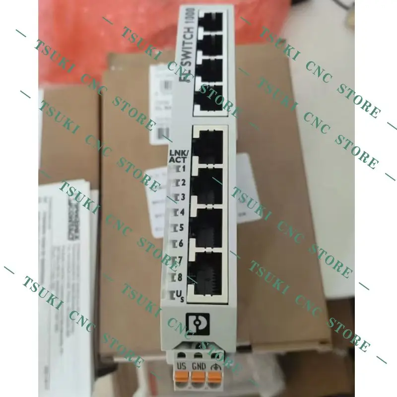 Fast delivery of eight port gigabit switch FL SWITCH 1108N 1085243 brand new