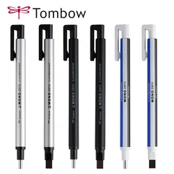 TOMBOW MONO Zero borrador mecánico, resaltado meticuloso, recargable, forma de bolígrafo, tipo de prensa de goma, papelería escolar