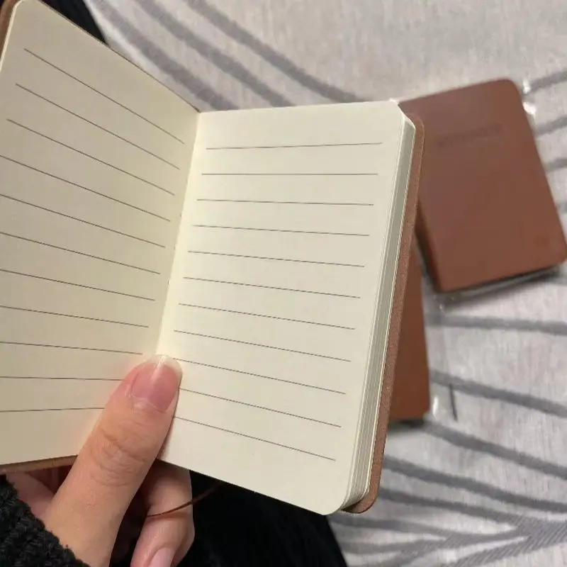 Mini carnet de notes A7, carnet de poche portable, agenda, planificateur pour le bureau, l'école, la rentrée scolaire, papeterie