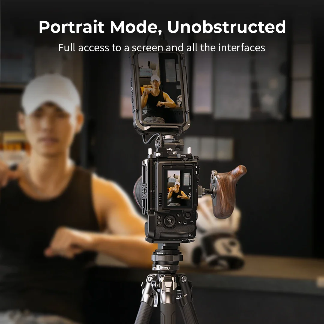 SmallRig C50 Camera Cage for Canon EOS C50 W NATO Rail Cable Clamp Modular Compatibility with Canon’s Original XLR Top Handle