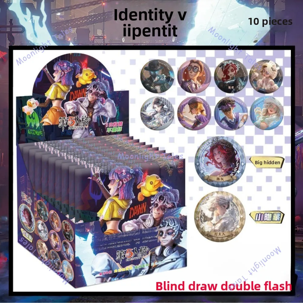 75 мм 10 шт. Tian Guan Ci Fu Mo Dao Zu Shi Blind Draw Значки Временный агент Путешественник Значки Аксессуары для фанатов аниме Праздничный подарок