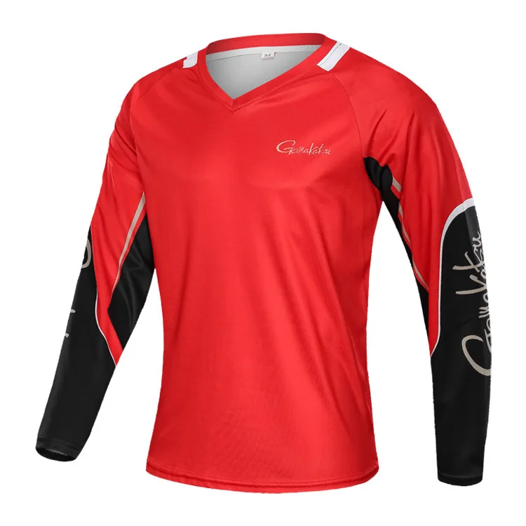 Camisas de manga larga transpirables, camisas de secado rápido para descenso, equipo de carreras, Jersey deportivo de carretera, novedad de verano
