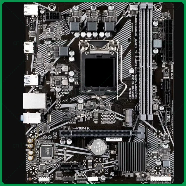 

Для основной платы Gigabyte H470MK