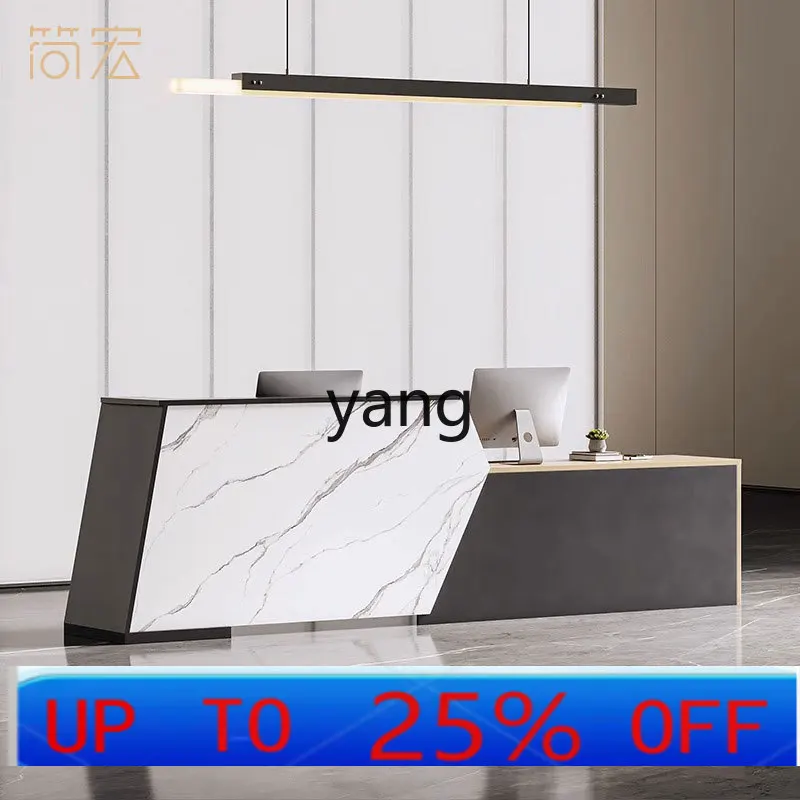 

LH Cashier Front Desk Beauty Salon Hotel Simple Modern Service Reception Computer Desk