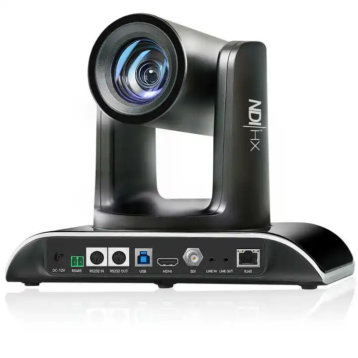 TEnVO 2025 VHD630A-4K 30x Optical Zoom PTZ Video Conference Camera with POE NDI Voting Function for Meeting Rooms