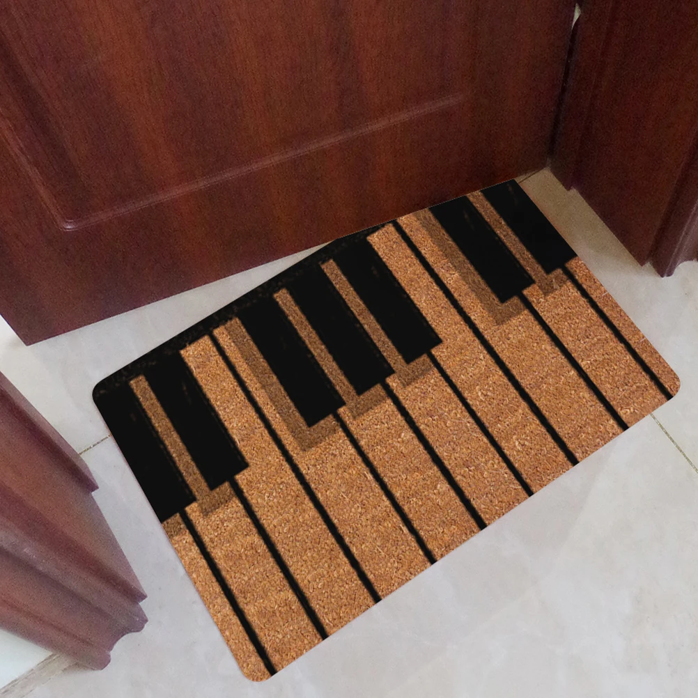 

Anti Slip Bath Kitchen Door Mat Water Absorbing Thickened Mat For Bathroom Living Room Bedroom Office Use Bathroom Floor Mats