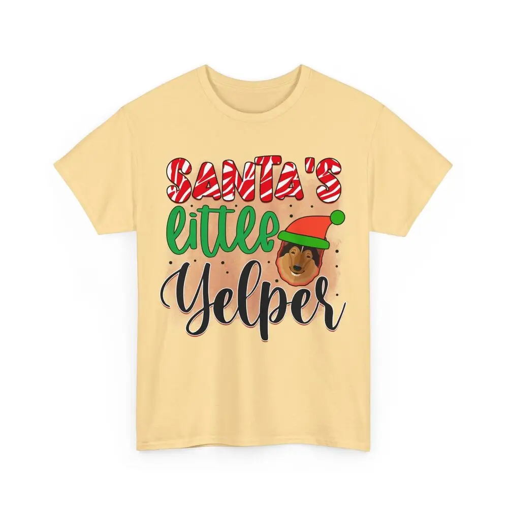 Santa's Helper Cotton Tees High Quality 100%Cotton Short Sleeve