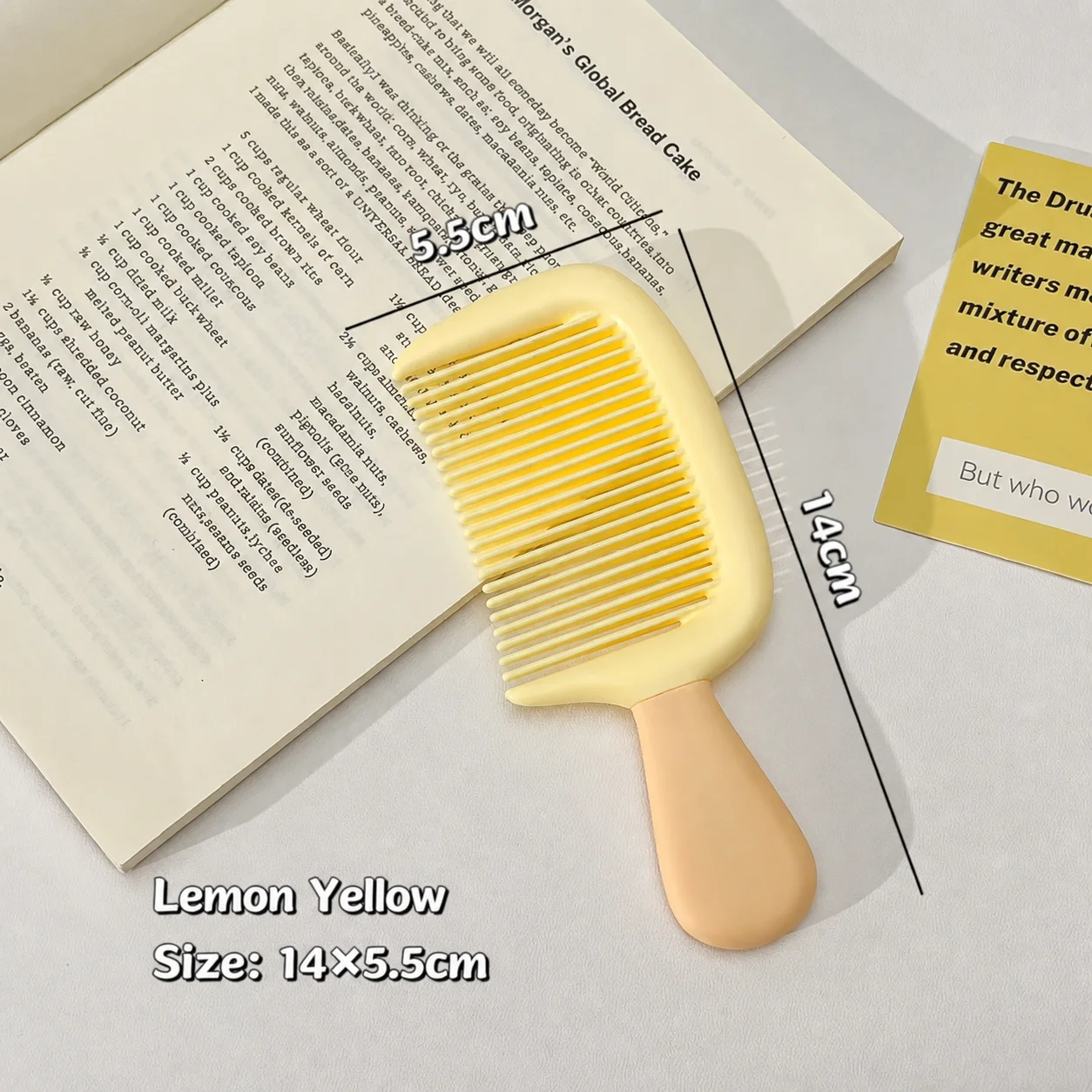 Lovely Sweet Hair Brush Aesthetic Portable Hair Comb Candy Color Small Pocket Hair Brush Compact Daily Grooming Accessory