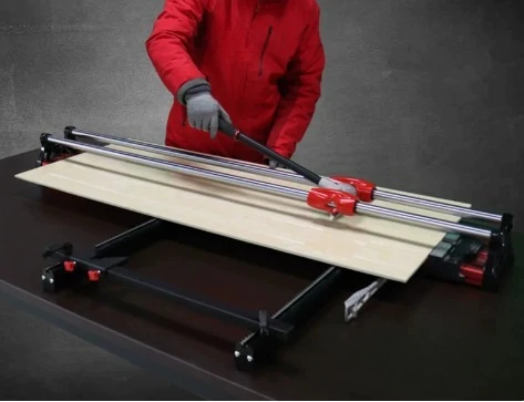 1200mm Manual Tile Cutter Brick Polished Tile Ceramic Cutting Tool Push-type High Precision Cutting Machine Table