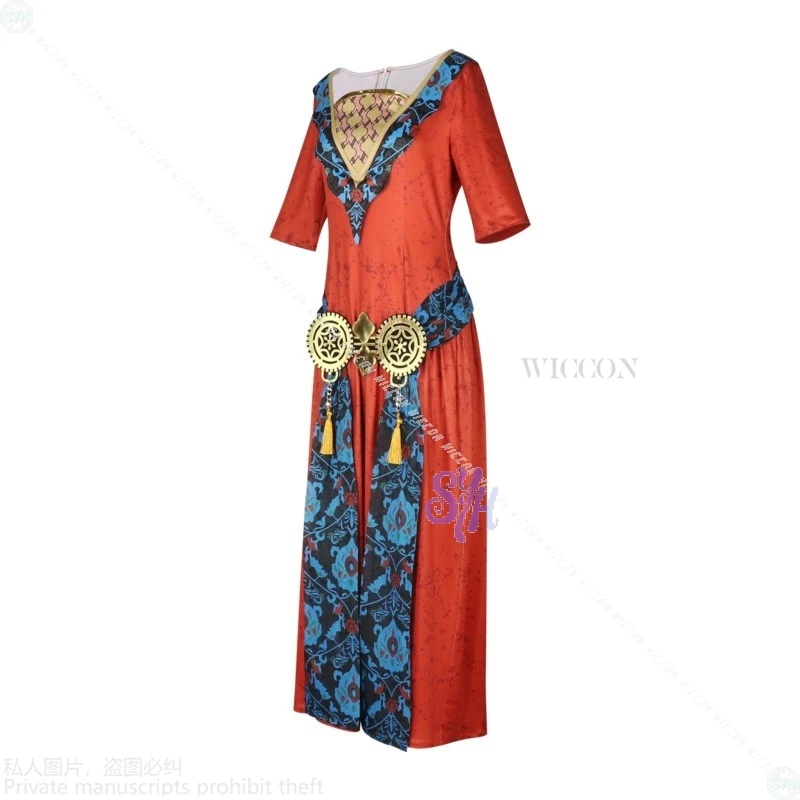 Anime The Game Of The Sultan Cosplay Maggie Costume Shaping Dress Sexy Lingerie Retro Floral Patterns Lolita Wigs Halloween Cos view 3