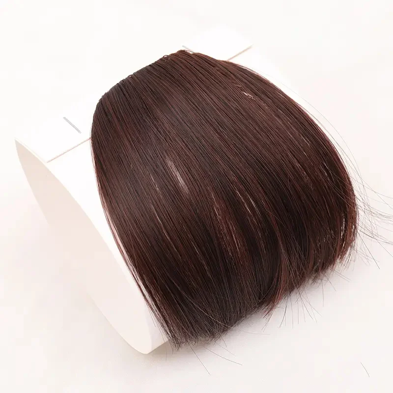 3D air style synthetic hair fringe light weight hair extension easy to wear clip in hair bangs