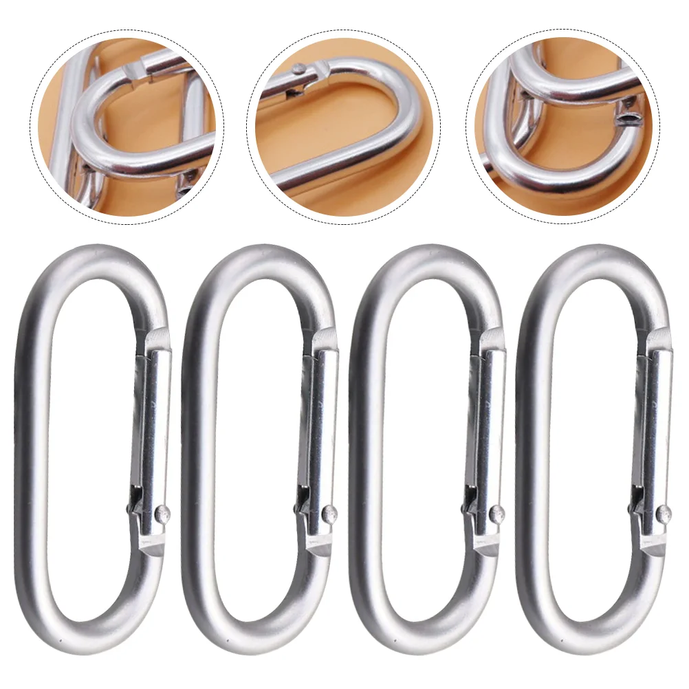 15 Pcs Outdoor Kettle Hook Bottle Carabiners Durable Buckles Backpack for Bag Connecting Water Hanging