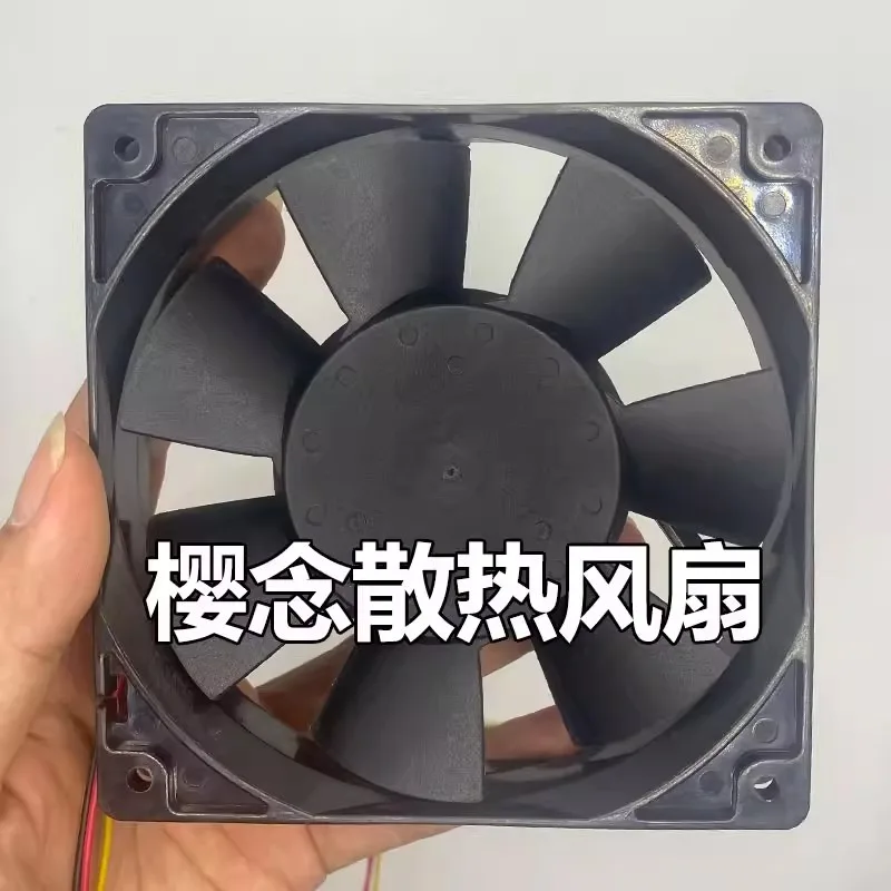 New Fan for Sanyo 109P1224H416 12025 24V 0.24A 3 wire 12CM cm Inverter Cooling Fan 120 * 120 * 25MM