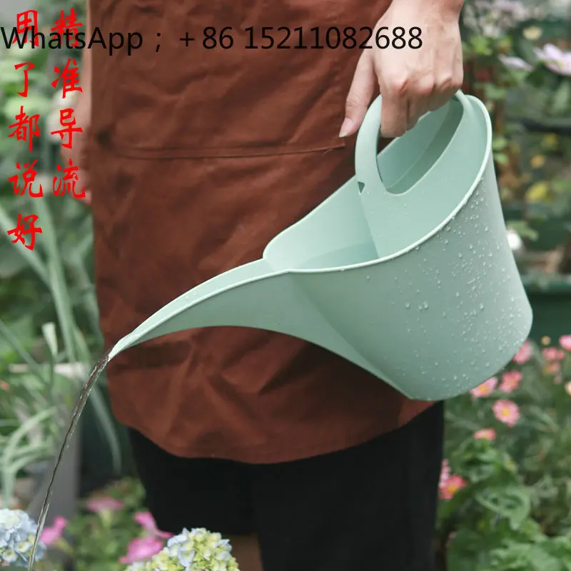 LLY Balcony Long Mouth Watering Kettle Garden Supplies Pointed Mouth Watering Kettle Plastic Thickened Watering Kettle