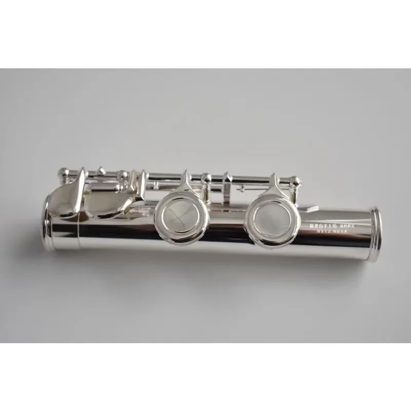6 Holes B Foot & 17 Holes C Foot Flute Lower Joint Silver Plated Flute Replacement Parts