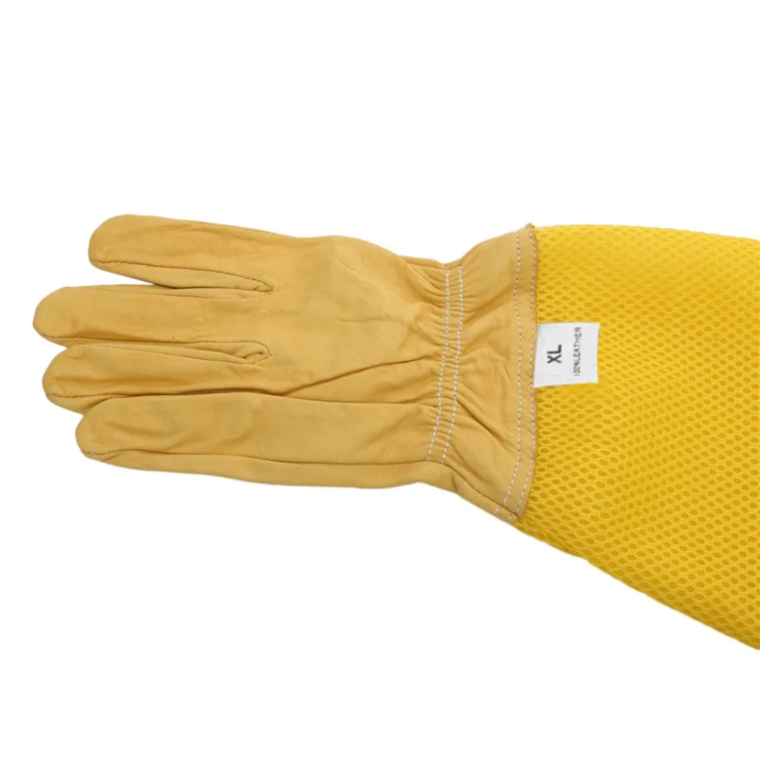 Protective Vented Long Sleeves Beekeeping Gloves - High-Quality Goatskin Material for Ultimate Beekeeping Safety and Comfort - E