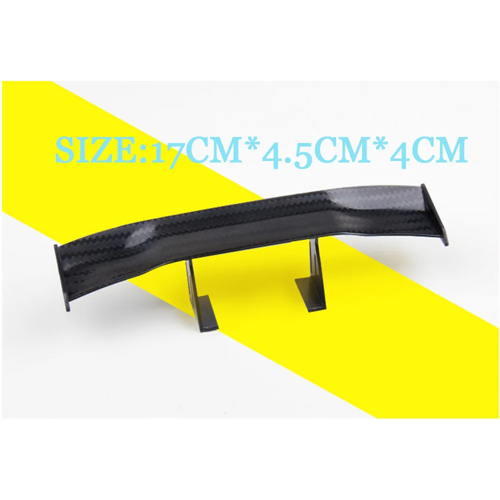 Universal Carbon Fiber Look little Wing  Spoiler Mini Characteristic Spoiler Car Tail  Decoration