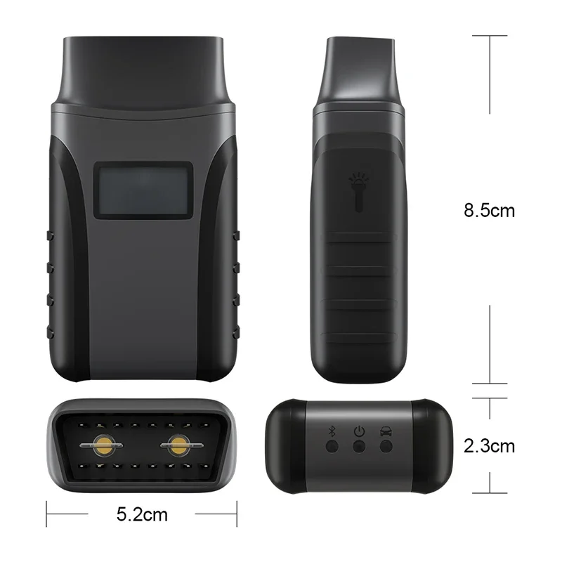 new Anyscan A30 All System Car Detector OBDII Code Reader Automatically Scan and Read Codes Real-time Data Drawing