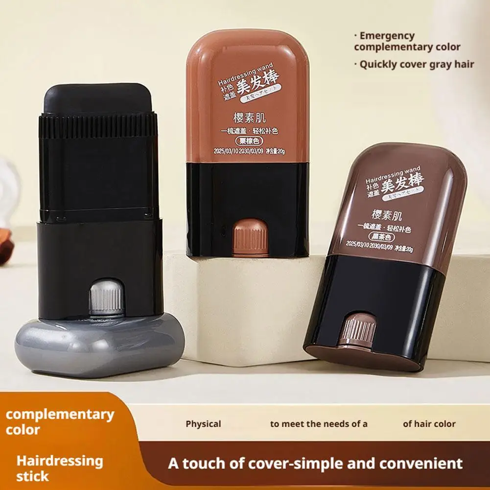 

Temporary Cover Gray Hair Covering Artifacts Hair Comb Hair Color Comb Black Hair Disposable Hair Color Pen Hairdressing Wand