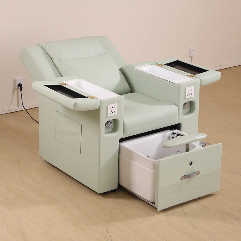 Elektrische Nail art Wimpern Sofa Schönheit Salon Nagel Salon Fuß Sofa Multifunktionale Fuß Schönheit Pediküre Augenbrauen Tattoo Fuß Stuhl