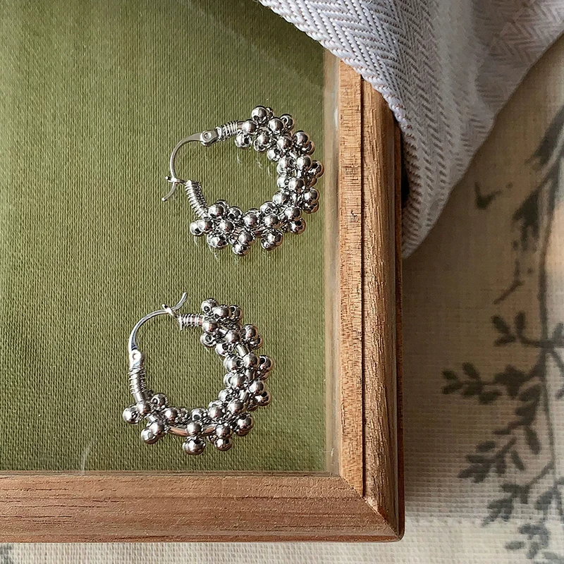 pendientes-raytimone-de-metal-plateado-con-diseno-envolvente-de-bolas-joyeria-de-moda-para-la-oreja-accesorios-de-moda