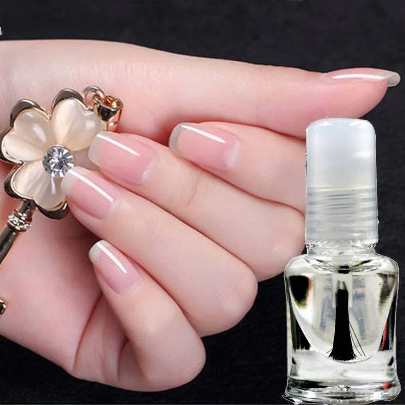 Nail Top Coat DIY Nail Art Decorations Health Transparent Clear Enhance Glitter Nail Polish Nail Art Tips Polish Nail Care Oil