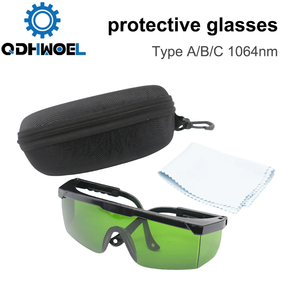 Fiber optic protective glasses laser cutting anti-marking machine dedicated welding engraving 1064nm eye protection eyepiece