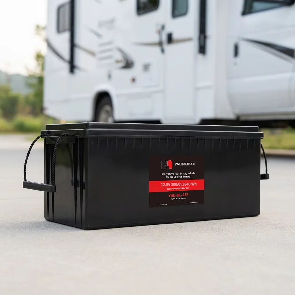 Lifepo4 12V 300Ah Deep Cycle - 충전식 12V 100Ah 200Ah 300Ah ABS