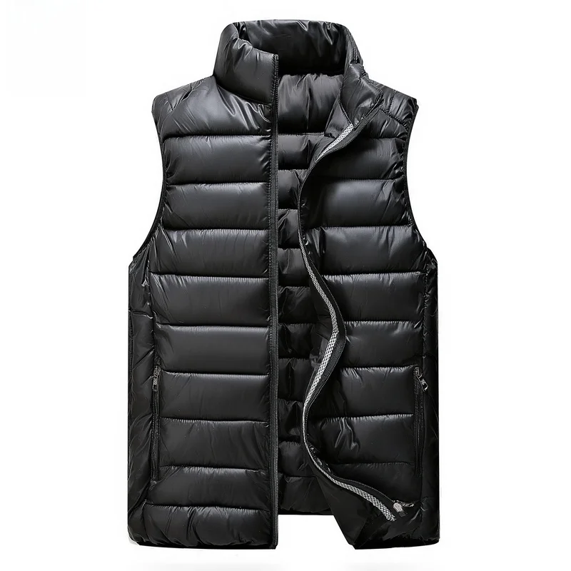 

Men's Thiened Warmth Vest Autumn Winter Loose Outerwear Coat with ket And Hat Paul Brand Faionable Ci Sle Busin...